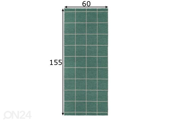 Ковер Scott V1 60x155 см размеры