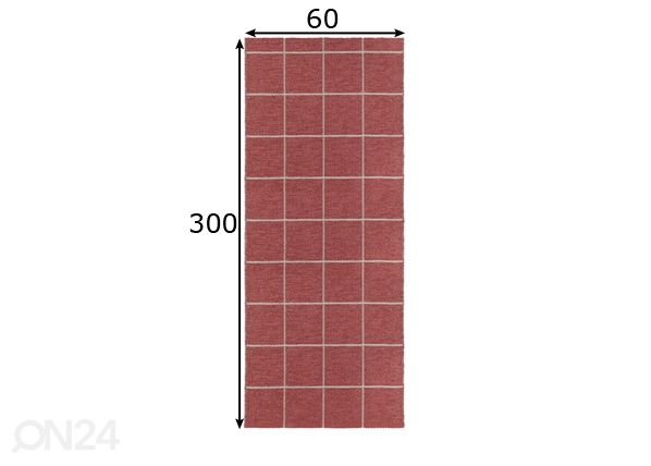Ковер Scott V2 60x300 см размеры