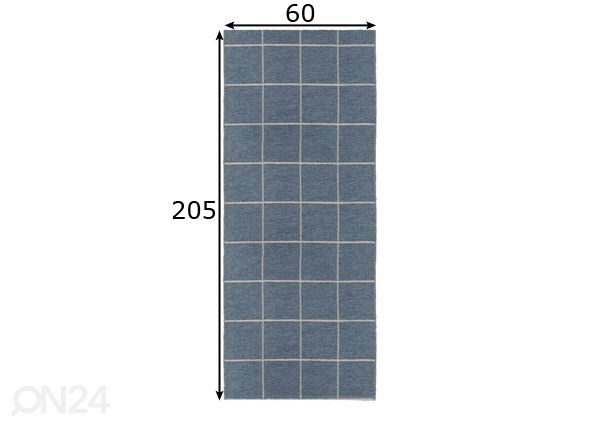 Ковер Scott V3 60x205 см размеры