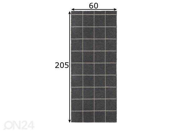 Ковер Scott V9 60x205 см размеры