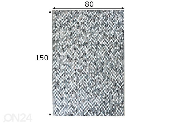 Ковер Serena 80x150 см размеры
