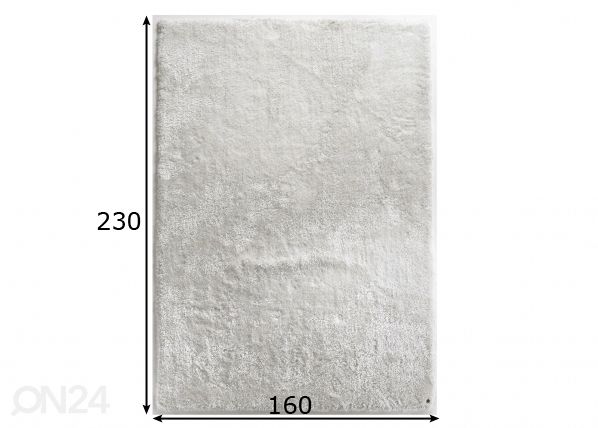 Ковер Soft 160x230 cm размеры