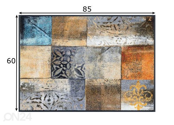 Ковер Tilea 60x85 см размеры