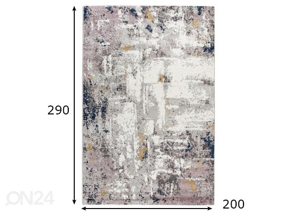 Ковер Trendy Multi 200x290 см размеры