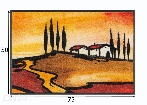 Ковер Tuscan Muse 50x75 см размеры