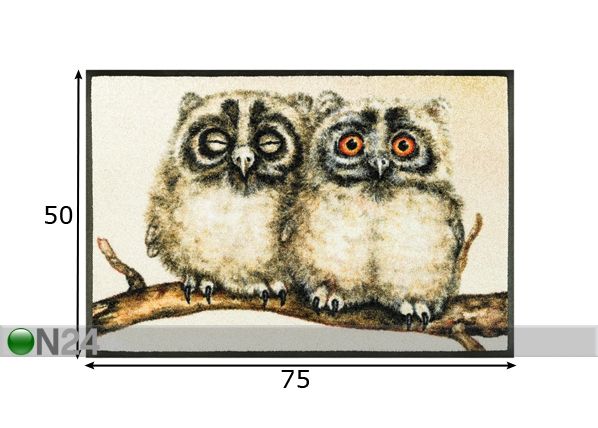 Ковер Two Owls 50x75 cm размеры