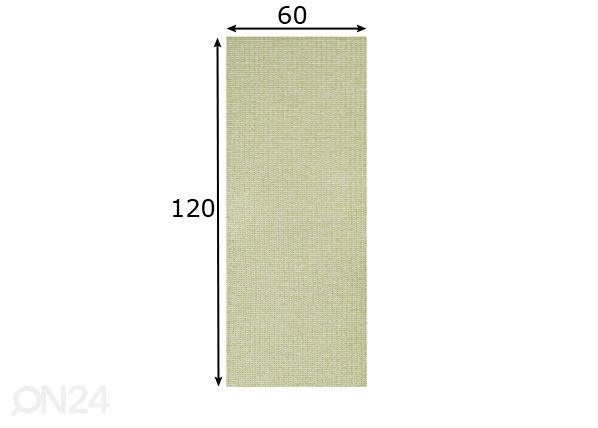 Ковер Urbis V1 60x120 см размеры