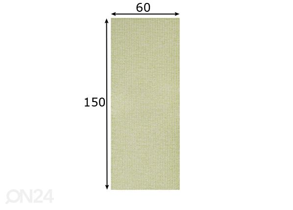 Ковер Urbis V1 60x150 см размеры