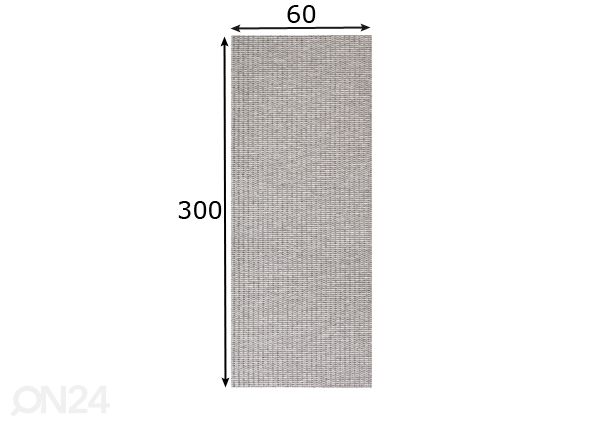 Ковер Urbis V9 60x300 см размеры