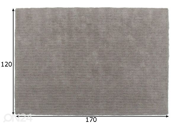 Ковер Velvet 120x170 см размеры