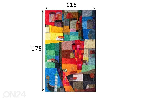 Ковер Venetien 115x175 cм размеры