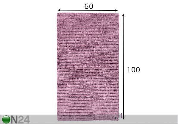 Коврик для ванной Cotton Stripe 60x100 см размеры