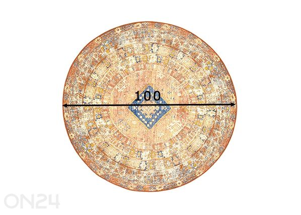 Коврик Tom Tailor Funky Orient Ø100 см размеры