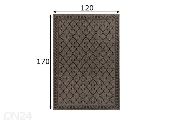 Ковeр 120x170 см размеры