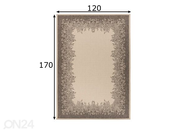 Ковeр 120x170 см размеры