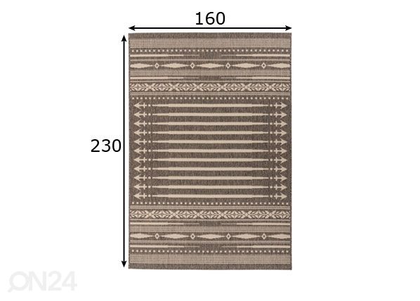 Ковeр 160x230 см размеры