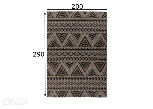 Ковeр 200x290см размеры