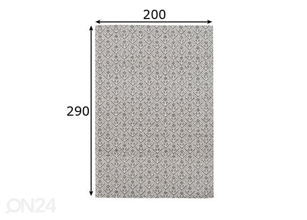 Ковeр 200x290 см размеры