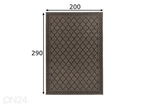 Ковeр 200x290 см размеры