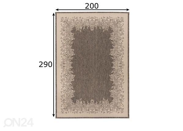 Ковeр 200x290 см размеры