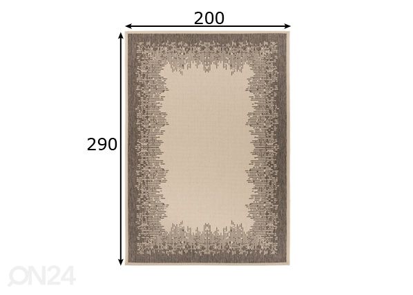 Ковeр 200x290 см размеры