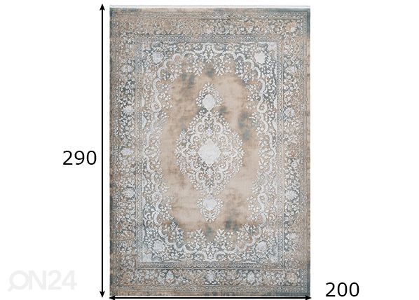 Ковeр Pierre Cardin Orsay Beige 200x290 см размеры