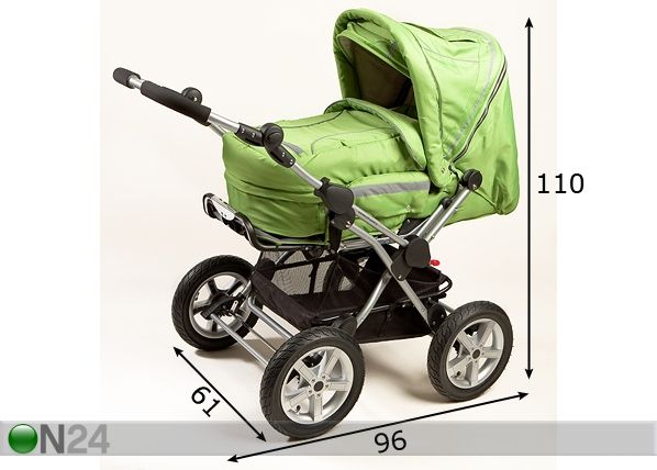 Коляска Britton Country Classic размеры