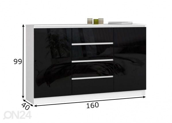 Комод 160 cm размеры