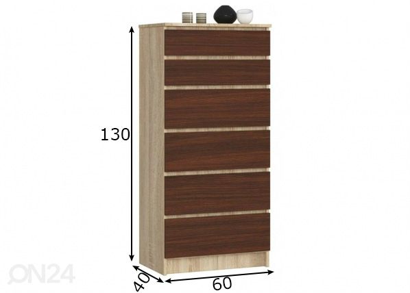 Комод 60 cm размеры