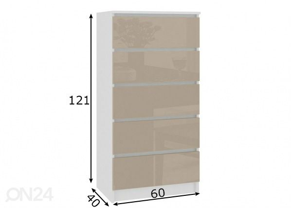 Комод 60 cm размеры