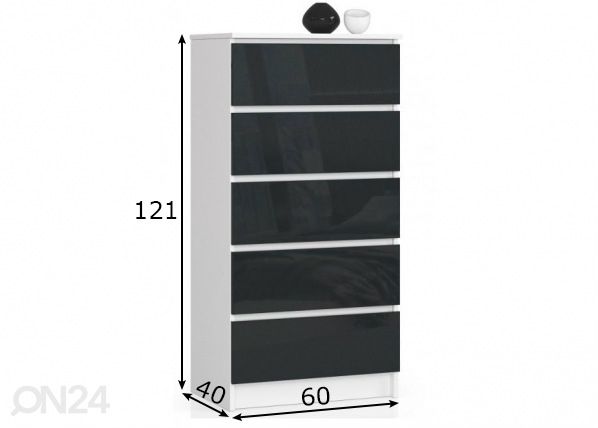 Комод 60 cm размеры