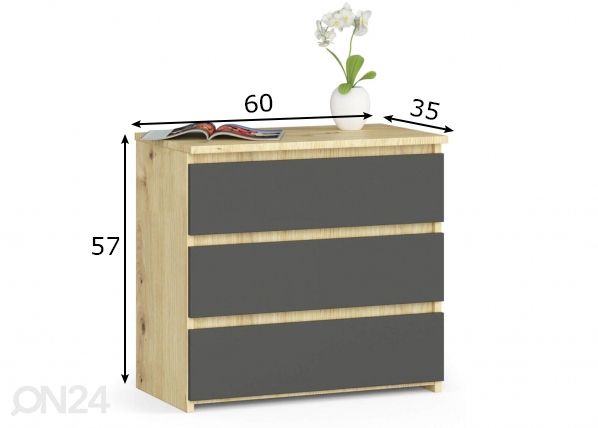 Комод 60 cm размеры