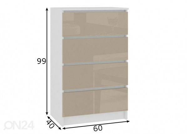 Комод 60 cm размеры