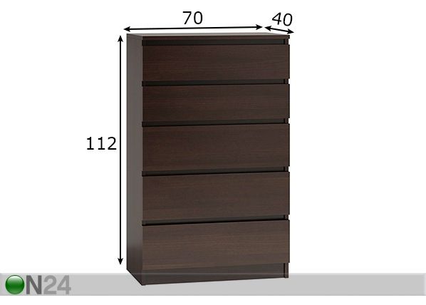 Комод 70 cm размеры