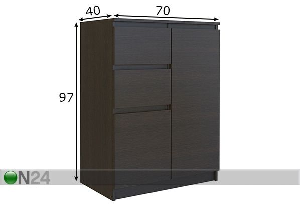 Комод 70 cm размеры