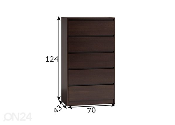 Комод 70 cm размеры