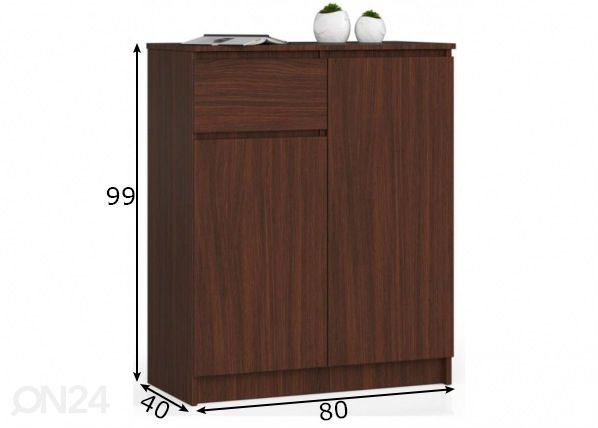 Комод 80 cm размеры