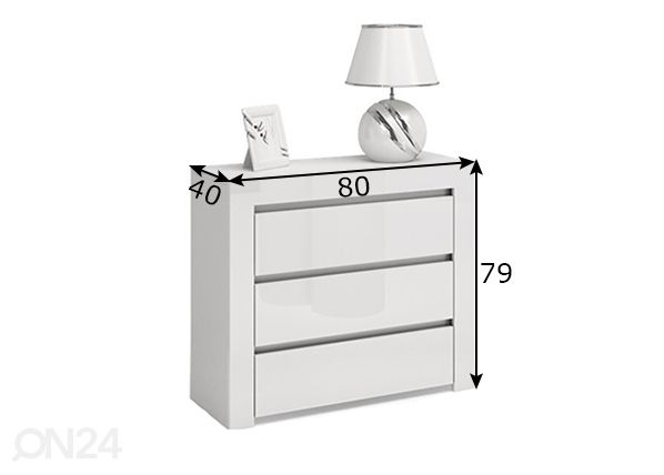 Комод 80 cm размеры