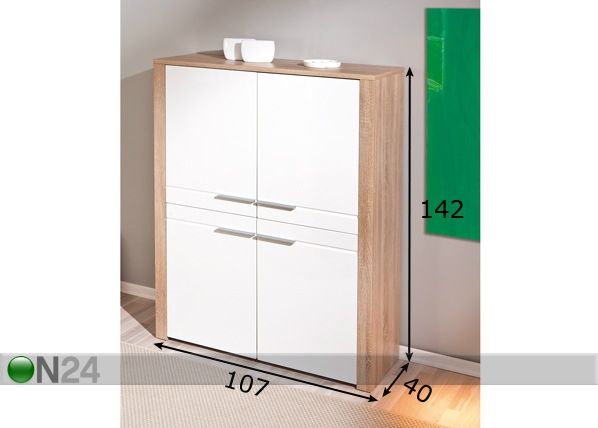 Комод Absoluto 15 размеры