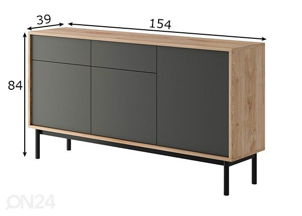 Комод Basic KT154 размеры