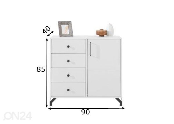 Комод BE7 размеры