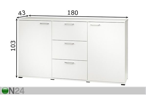 Комод Rio Home 680 размеры