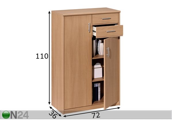 Комод Soft Plus размеры