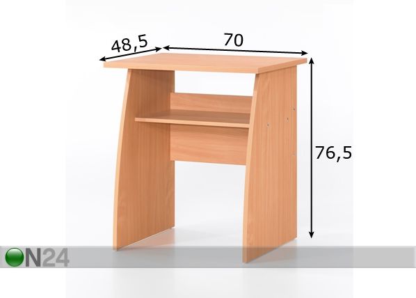 Компьютерный стол Function размеры