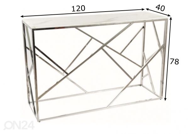 Консольный стол 120 cm размеры