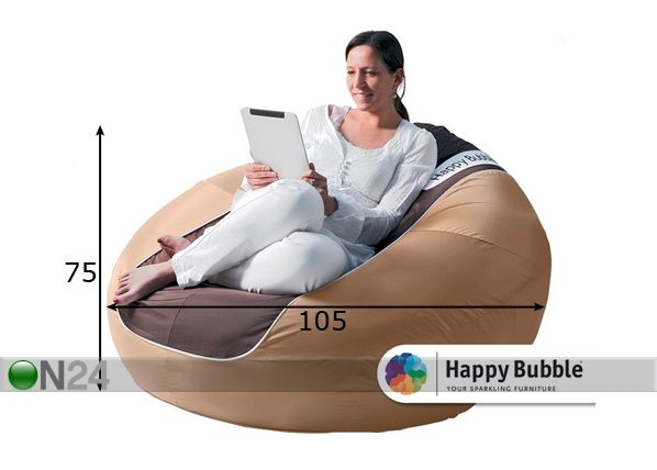 Кресло-мешок Happy Bubble размеры