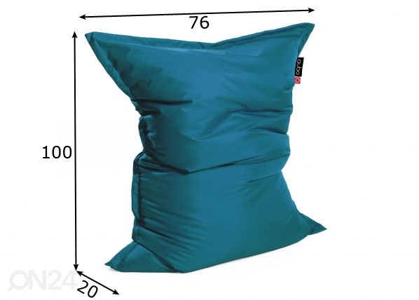Кресло-мешок Qubo Modo Pillow in/out 100 cm размеры