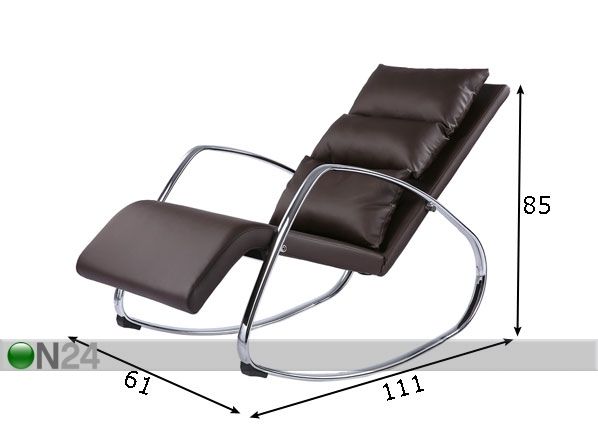 Кресло Relax размеры