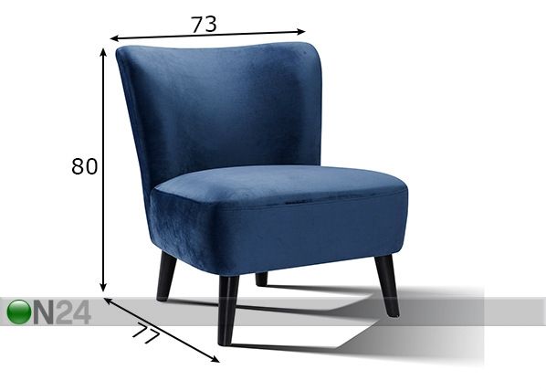Кресло Sofa размеры