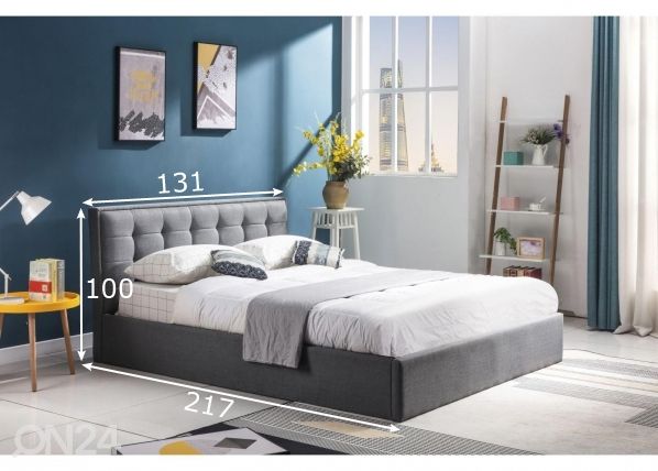 Кровать с ящиком 120x200 cm размеры